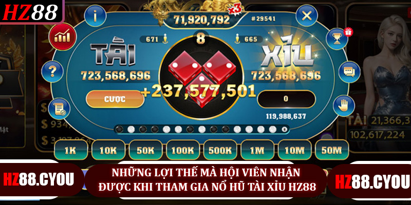 Cổng Game Nổ Hũ Tài Xỉu HZ88 - Ván Cược Hồi Hộp, Thưởng Lớn - hz88.cyou - TERAJO.LIVE