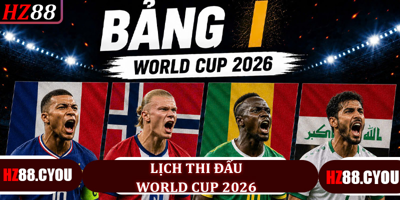 Lịch Thi Đấu World Cup 2026 – Cập Nhật Những Trận Cầu Đỉnh Cao Tại Hz88 - hz88.cyou - TERAJO.LIVE